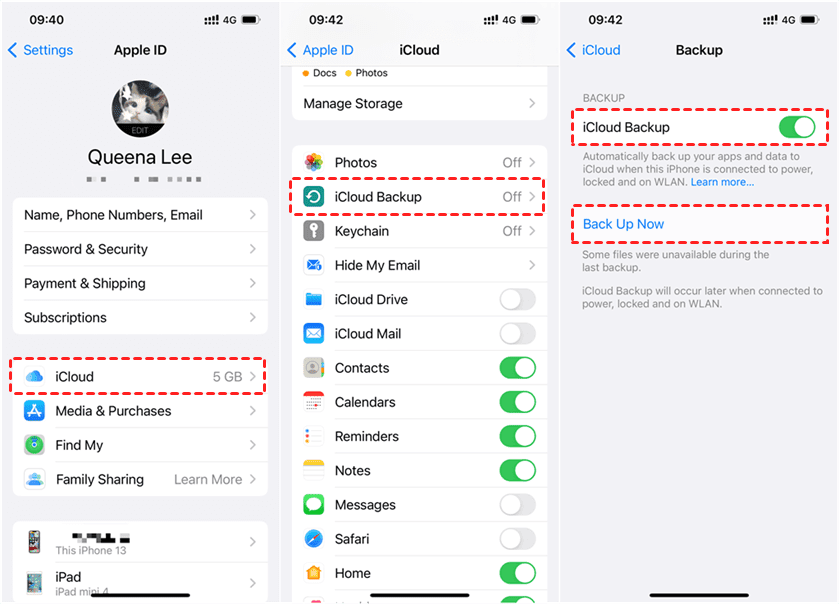 turn-on-icloud-backup